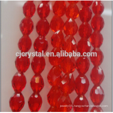 saim Crystal Olive Beads glass beads